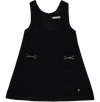 Pichi dress in black fabric