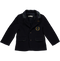 Embroidered blazer coat