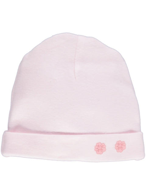 Gorro rosa para menina