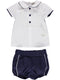 Conjunto de menino azul marinho