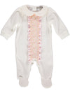 Babygrow pérola com renda