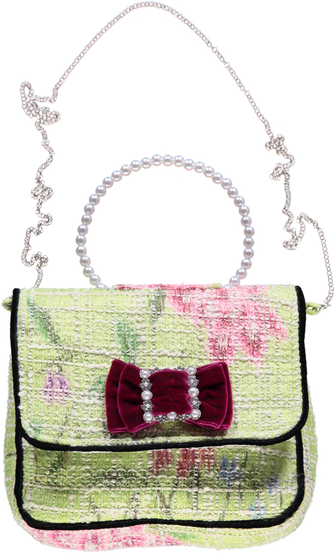 Bolsa chanel em verde