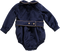 Body de menino marinho de veludo