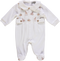 Babygrow branco com padrão