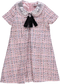 Vestido channel rosa com lantejoulas