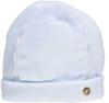Gorro azul com detalhe de vivos