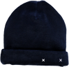 Gorro azul marinho bordado