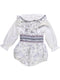 Conjunto de bebé menina azul