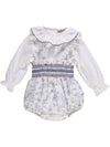 Conjunto de bebé menina azul