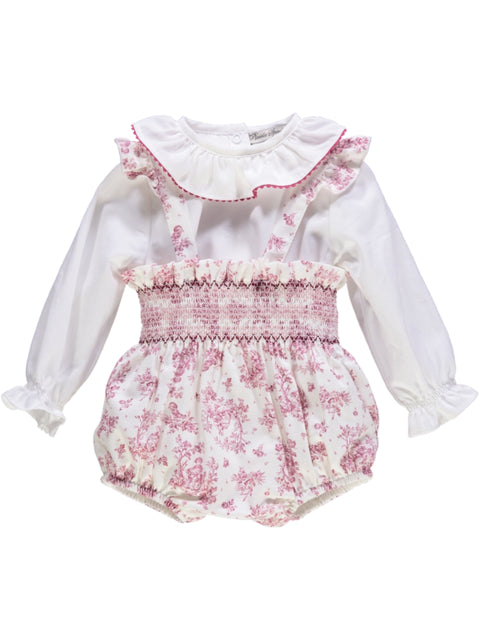 Conjunto de bebé menina rosa