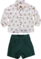 Conjunto de menino com camisa e calção