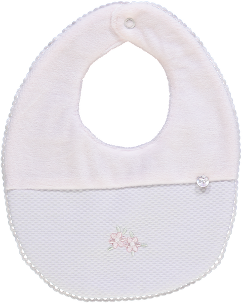Babete rosa laminada