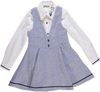 Conjunto de menina blusa e saia